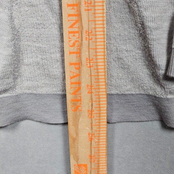 Smartwool Intraknit 250 Sweatshirt Womens Large Gray 1/4 Zip Merino Baselayer - Picture 11 of 16